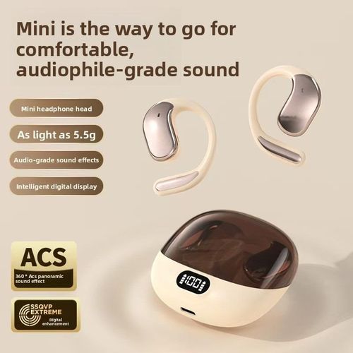 OWS Over-Ear Wireless Bluetooth Headphones - High Definition Stereo Sound, Clear Voice Communication, Noise Reduction, Long Battery Life - Compatible with Android and iOS Systems