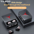TiLECC Wireless Earphones Bluetooth 5.3 Slide Cover Long Life