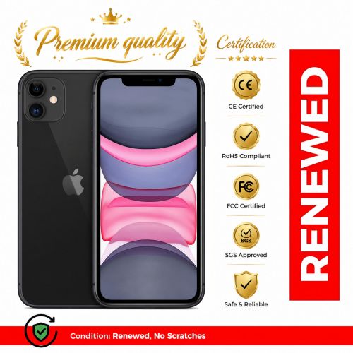 Renewed iPhone 11 - 128G - 6.1" - Dual SIM