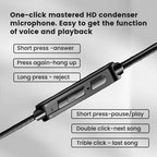 Qkz ak6 gaming earbuds with microphone, universal 3.5mm HiFi sports in-ear headphones