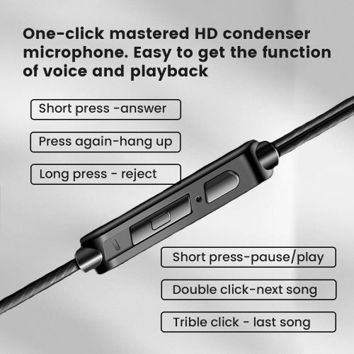 Qkz ak6 gaming earbuds with microphone, universal 3.5mm HiFi sports in-ear headphones