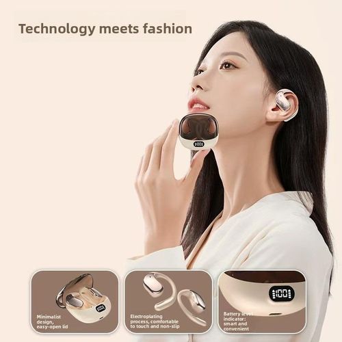 OWS Over-Ear Wireless Bluetooth Headphones - High Definition Stereo Sound, Clear Voice Communication, Noise Reduction, Long Battery Life - Compatible with Android and iOS Systems