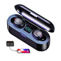 TiLECC F9 Fingerprint Touch Bluetooth Earphone Earbuds 2200mAH