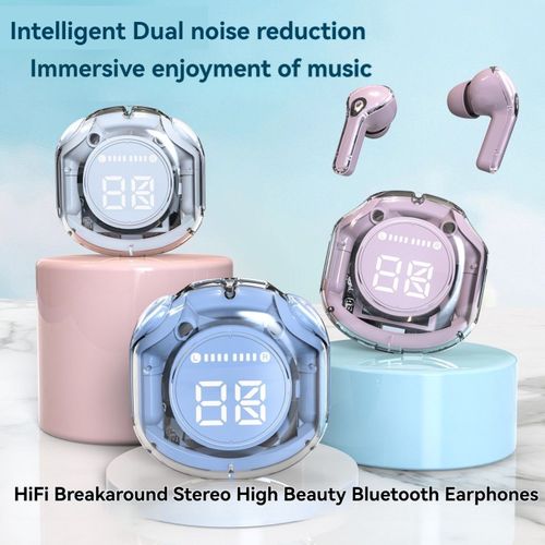 GUIXIA Air39 wireless Bluetooth 5.3 earphones, battery level digital display