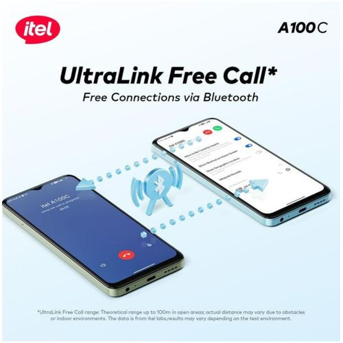 Itel A100C 64GB ROM- 3GB RAM- 8MP Rear/5MP Front