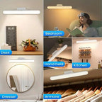 Multi-Function Magnetic LED Wall Light – USB Rechargeable, Rotatable, Touch Control, 3 Color Modes