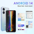 Redbeat D5 Smartphone, 6.52-inch - 4GB RAM + 64GB ROM - 13MP Rear/8MP Front - 5000mAh - Black