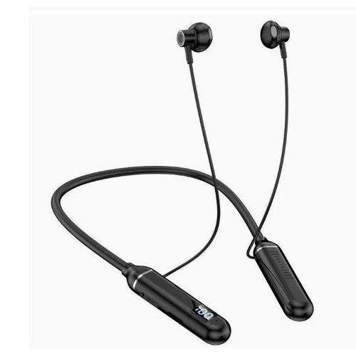 Excellent quality New Sport Neckband Earphone Wireless Bluetooth Headphone Extra Long Standby Stereo Noise Reduction Earplug Sports Headphones With Digital Display And Microphone